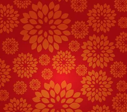 Chinese new year pattern background Stock Illustration
