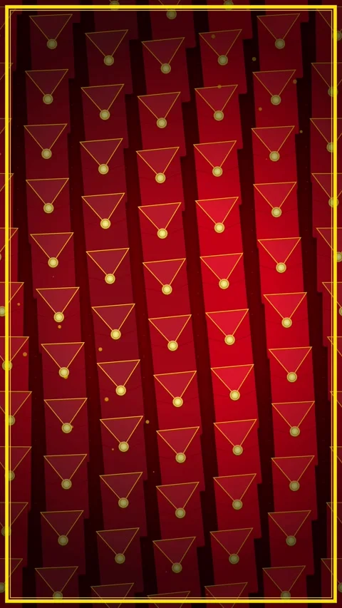 Chinese New Year Red Envelopes Background Motion Graphic Stock Footage 346198311
