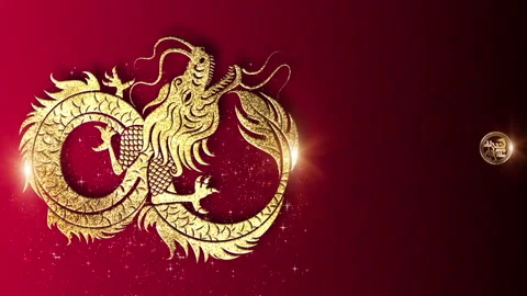 Chinese New Year Vertical Background Decoration 動画素材 253056016