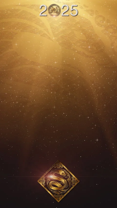 Chinese New Year Vertical Background Decoration Stock Footage 291398938