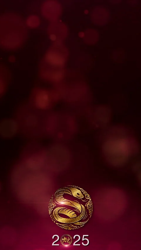 Chinese New Year Vertical Background Decoration Stock Footage 291401126