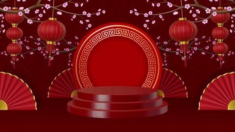 Chinese new year2b Stock Footage 330363694