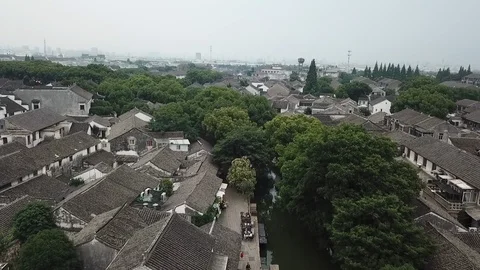 Chinese Old Town 스톡 동영상 96517245