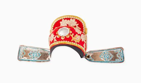 Chinese opera hat. Stock Photos