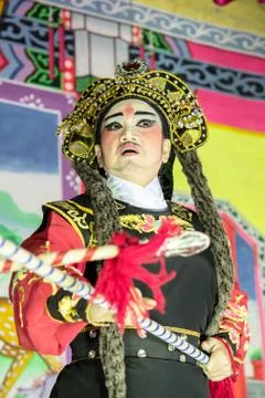 Chinese opera performance Stock Photos