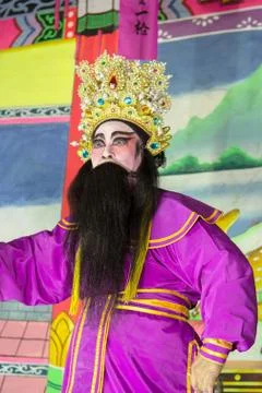 Chinese opera performance Stock Photos