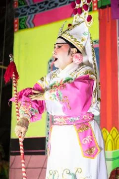 Chinese opera performance Stock Photos