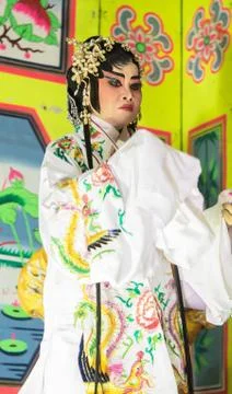 Chinese opera performance Stock Photos