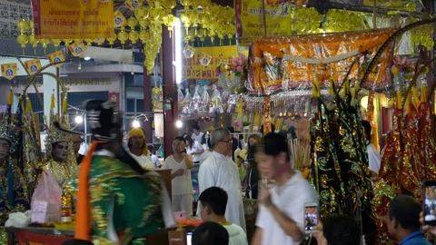 Chinese opera performers 库存影片 118646087