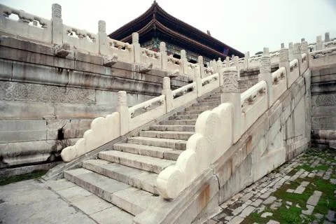 Chinese palatial architecture Foto stock