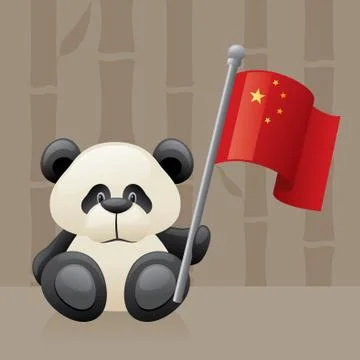 Chinese panda Stock Illustration