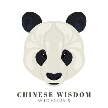 Chinese panda Stock Illustration