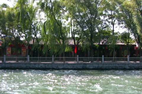 Chinese park Stock Footage 302221