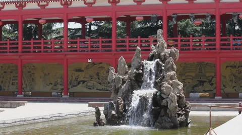 Chinese park Stock Footage 36068722