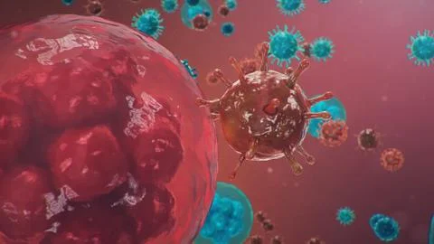 Chinese pathogen called Coronavirus or Covid-19, as a type of flu. Outbreak of Stock Illustration