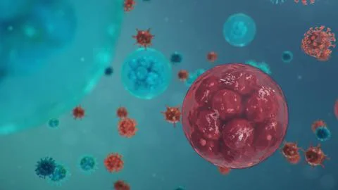 Chinese pathogen called Coronavirus or Covid-19, as a type of flu. Outbreak of Stock Illustration
