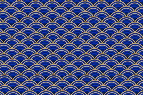 Chinese pattern  Abstract background wallpaper. 3D render Stock Illustration