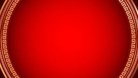 Chinese pattern animation 2 Stock Footage 95078399