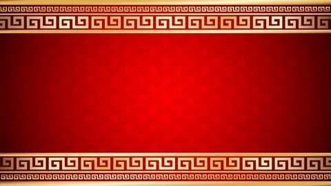 Chinese pattern animation 3 Stock-Footage 95078400