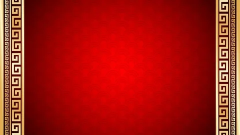 Chinese pattern animation 5 Stock Footage 95078401