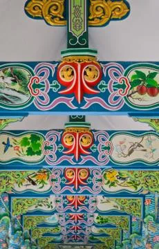 Chinese pattern art Stock Photos