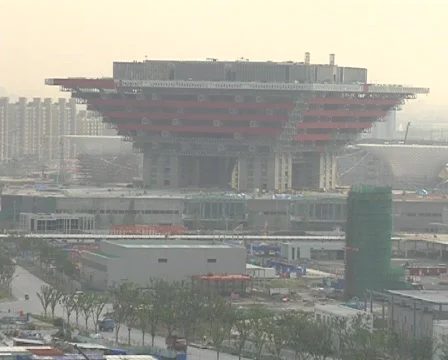 Chinese pavilion Stock Footage 486315