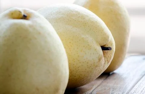 Chinese pears Foto stock