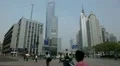 Chinese People Pudong Shanghai Skyline, China, Oriental Pearl Tower, Skyscrapers HD Footage