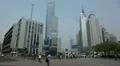 Chinese People Pudong Shanghai Skyline, China, Oriental Pearl Tower, Skyscrapers HD Footage