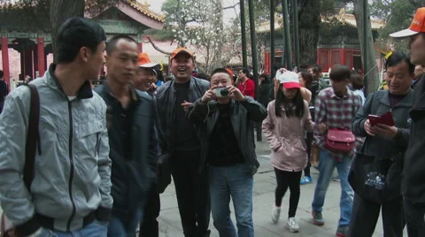 Chinese photographer-stablized Stock Footage 45592089