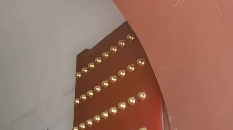 Chinese red gate doors with golden knobs, Forbidden City , Beijing 스톡 동영상 38498564