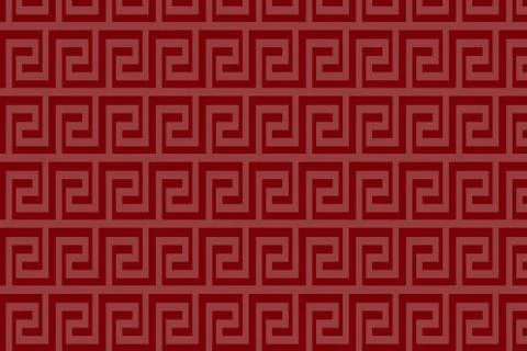 Chinese red pattern vector abstract background design. Stock Illustration