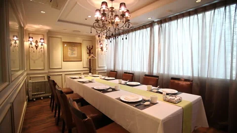 Chinese restaurant in Seoul Stock Footage 238684331