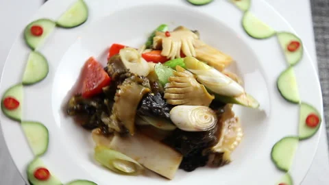 Chinese restaurant in Seoul Stock Footage 238685012