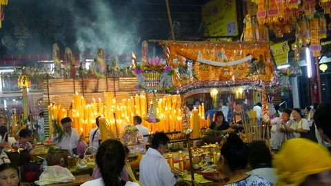 Chinese Shrine Stock-Footage 118646315