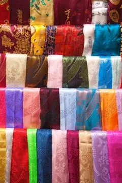 Chinese silk Stock-Fotos
