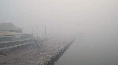 Chinese Smog Stock Footage 54706899