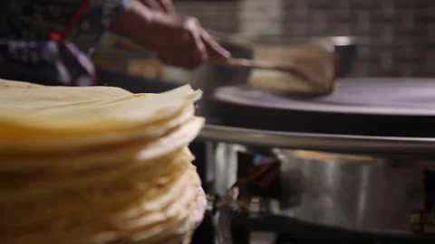 Chinese snack pancakes Stock Footage 116371829
