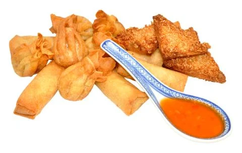 Chinese Snack Selection Stock Photos