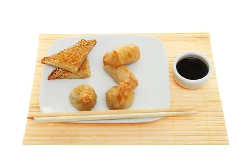 Chinese snacks Stock Photos