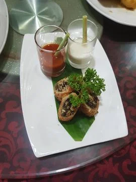 Chinese Spring Roll Stock Photos