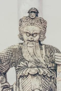 Chinese statue 写真素材