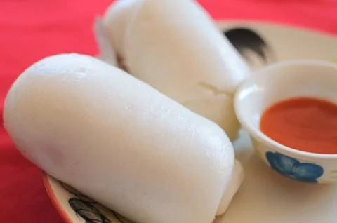 Chinese steamed bread Stock Photos
