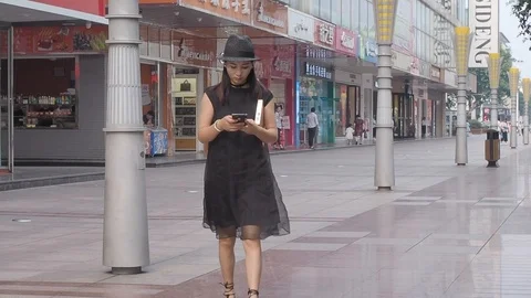 Chinese streets 44 Stock Footage 106629702