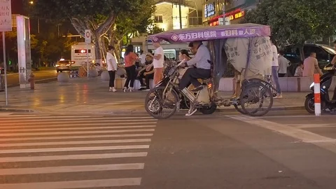 Chinese streets 51 Stock Footage 106629801