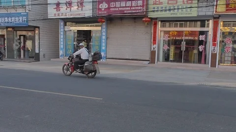 Chinese streets 55 Video stock 106835657