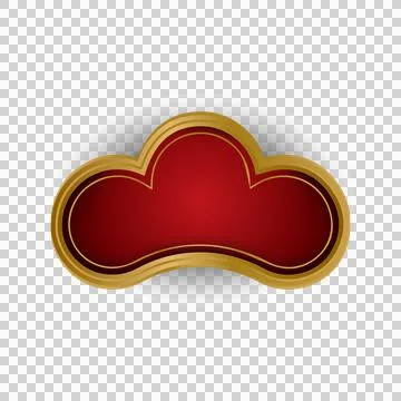 Chinese style border and frame ornament decoration clipart Stock Illustration
