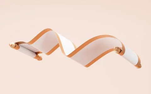 Chinese style empty scroll, Chinese style background, Chinese style element.. Stock Illustration