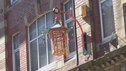 A chinese style lamp Stock Footage 91003710