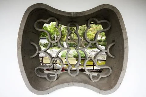 Chinese style window Stock Photos